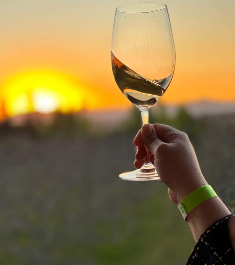 Alyan Family sunset winery - Dinner adds real value to the $150 price