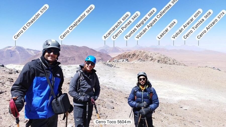 ASCENT TO VOLCANO CERRO TOCO OF 5604masl - The CH-27 drive and the Astronomical Park