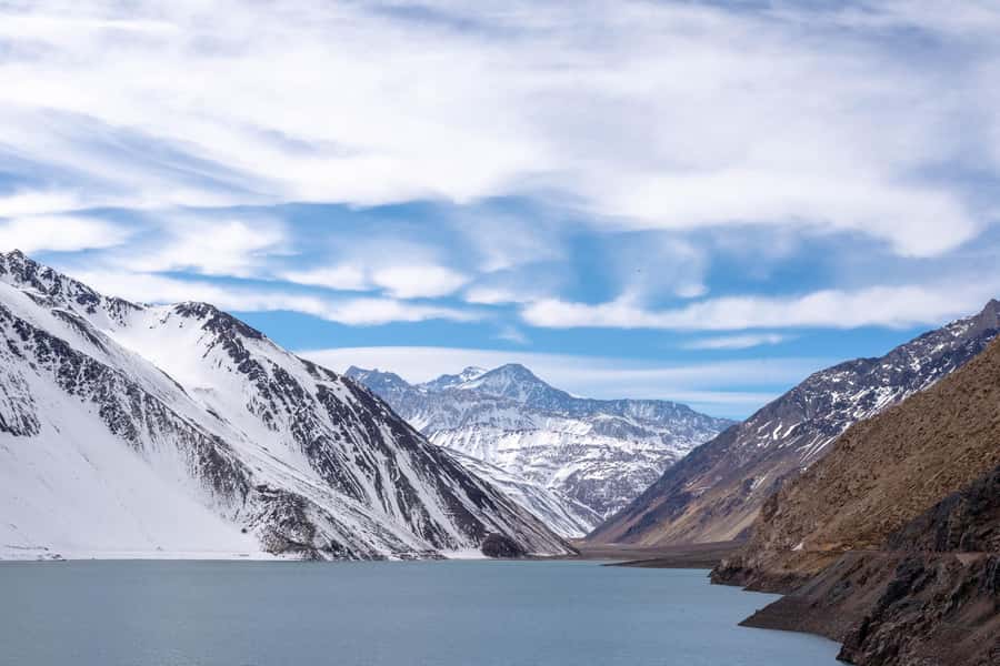 CAJON DEL MAIPO + EL YESO RESERVOIR + PICNIC TOUR - The 2 km walk to El Yeso’s viewpoint