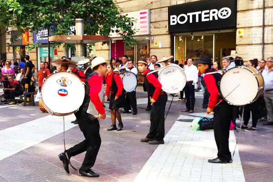 Discover Santiago, where modernity merges with history - Paseo Ahumada puts you among daily city life