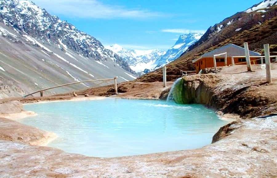 Embalse el Yeso + Termas de Colina with picnic - Full day - The morning ride through San José de Maipo