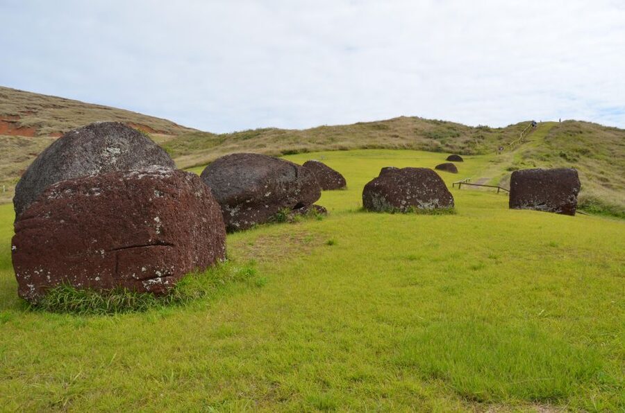 From Hanga Roa: Journey from Orongo to Ana Te Pahu - Ana Te Pahu and life inside the lava