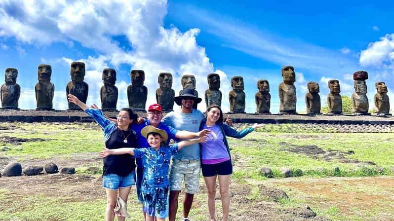 From Hanga Roa: Rapa Nui Culture Sightseeing Tour - Te Pito Kura adds a smaller, stranger stop