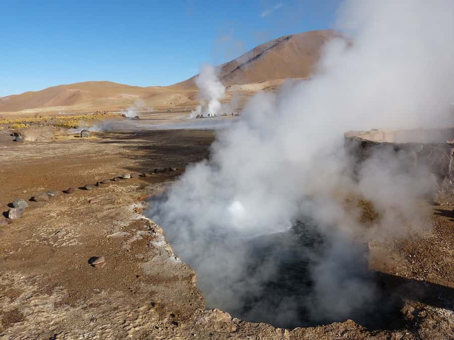 From San Pedro de Atacama: Geysers del Tatio Half-Day Tour - Walking among fumaroles and boiling pools