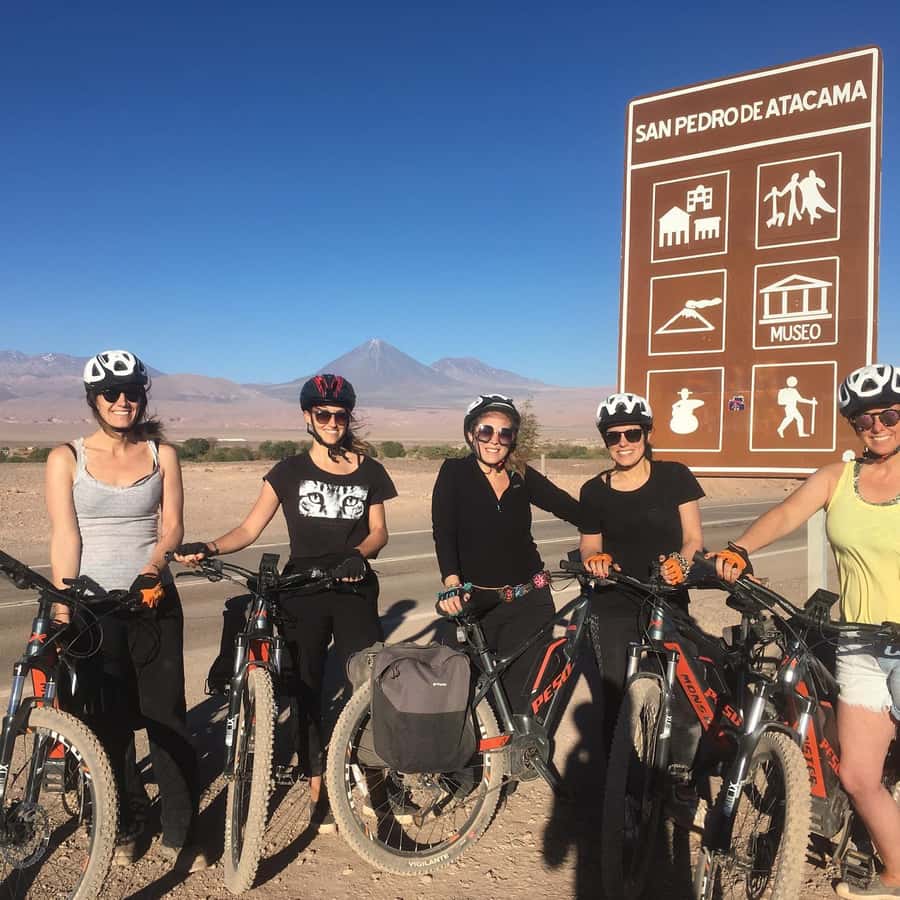 From San Pedro de Atacama: Moon Valley E-Bike Tour - Riding from the oasis into open desert