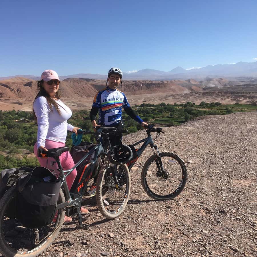 From San Pedro de Atacama: Moon Valley E-Bike Tour - From hotel pickup to the bike fitting