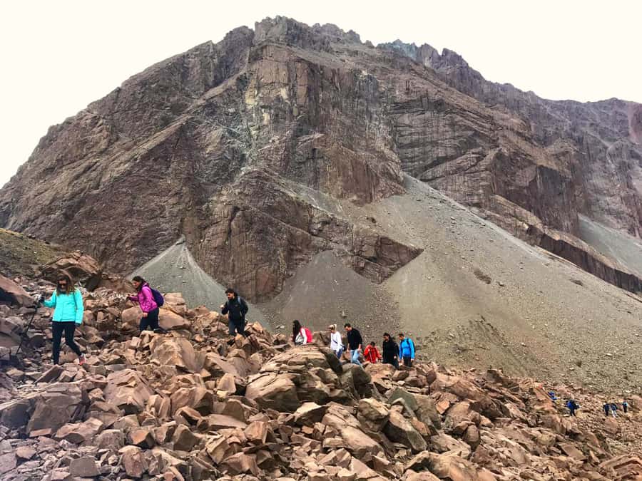 From Santiago: Cajón del Maipo and Volcán San José Hike 8K - The Andes views and San José Volcano