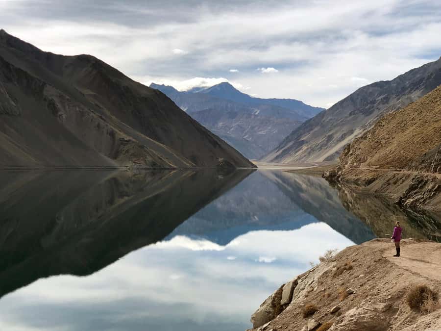 From Santiago: Maipo Canyon Tour with Andes Mountain view - The El Yeso road leads to the main mountain view