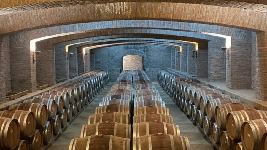 From Santiago: Undurraga Winery Tour with Tasting - The wine tasting and souvenir glass