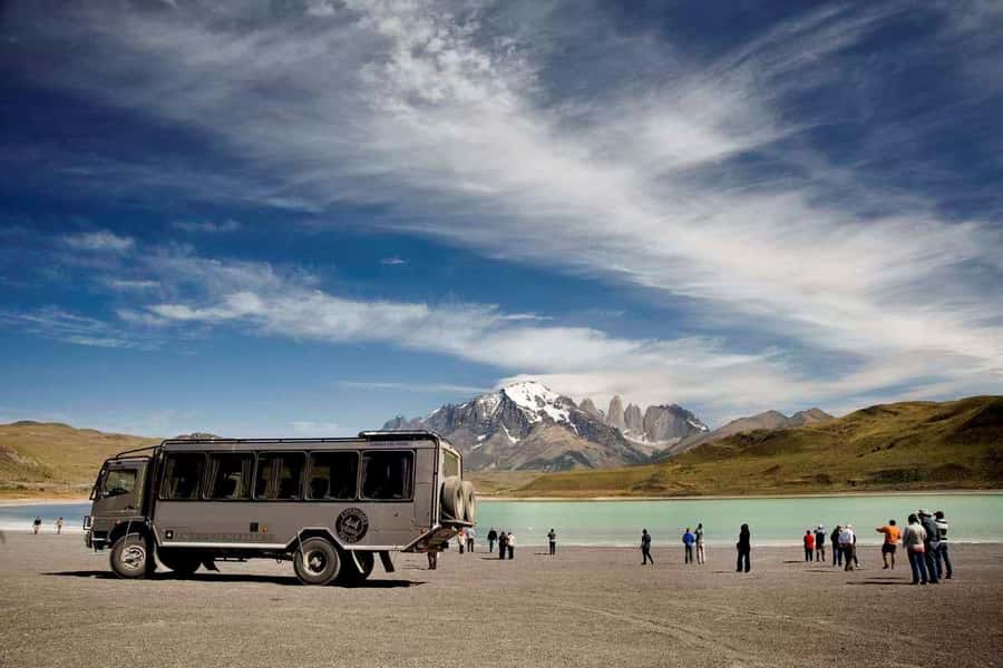Full-day excursion to Torres del Paine National Park - Lake Sarmiento and the first Patagonian views