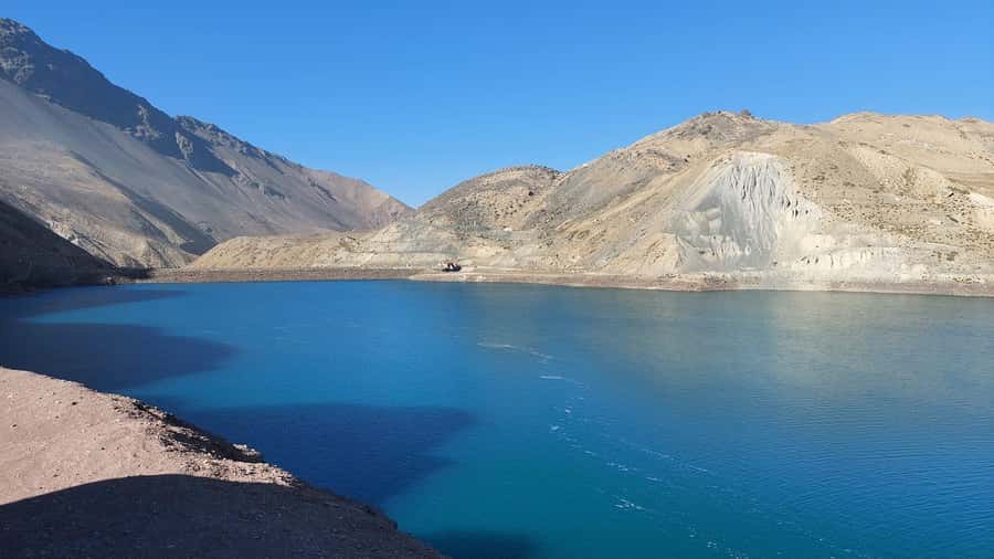 Full day reservoir of the plaster, Cajon del Maipo - The picnic, wine, and time to slow down
