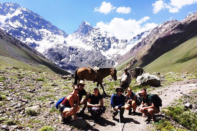 Glacier Hike at El Morado Glacier, from Santiago - Baños Morales and the mountain start