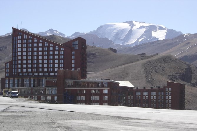 Half Day Private Trip to Valle Nevado with Cheese and Wine Carbon Neutral trip - The mountain road from Santiago to Yerba Loca