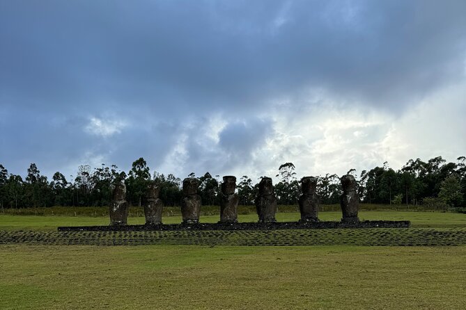 Half Day Tour in Rapa Nui - Ahu Akivi and the seven moai facing the sea