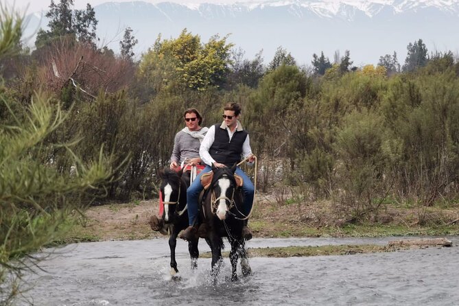 Horseback Private Wine Tour and Country Grill from Santiago - Riding through vineyards, river country, and open plains