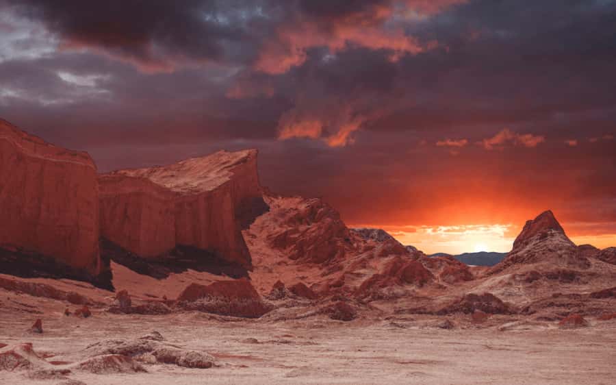 Moon Valley (Valley of the Moon) from San Pedro de Atacama - Weather can change the plan
