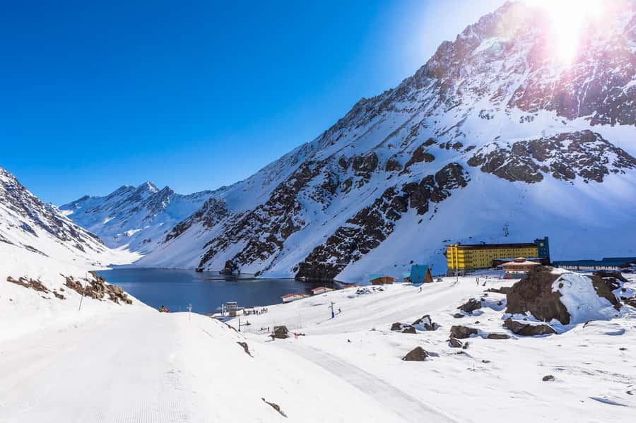 Portillo & Laguna del Inca with Lunch at the Hotel Portillo - Salto del Soldado and the Aconcagua River