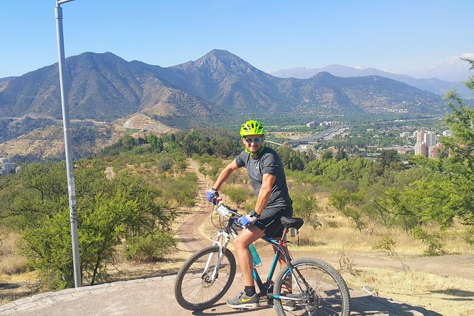 Private San Cristobal Hill Mountain Bike Tour - Riding up toward San Cristobal Hill