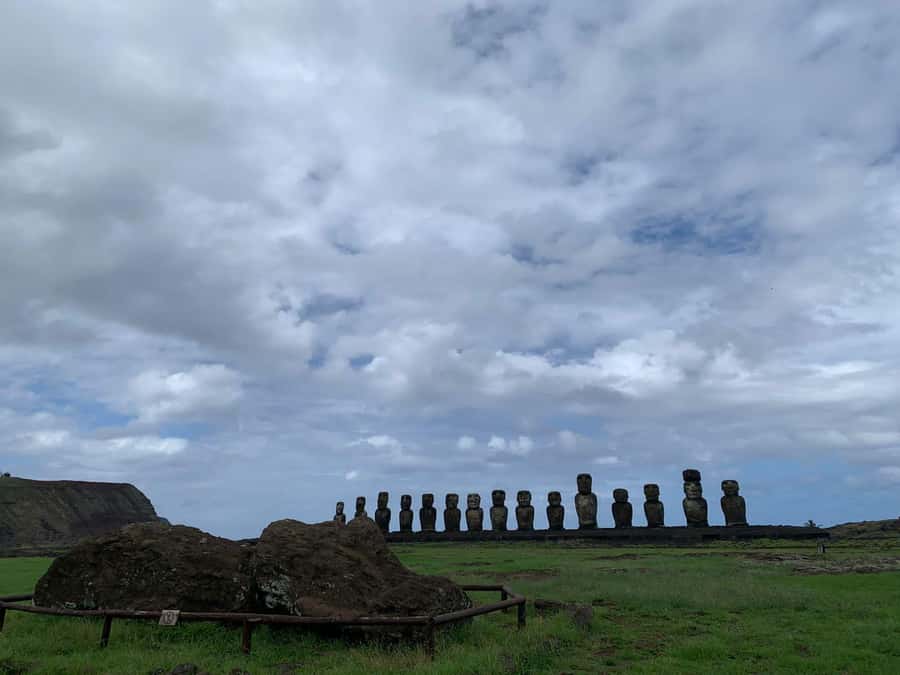 Private tour: where the history of the Moai was born - Vaihu begins with fallen moai and unanswered questions