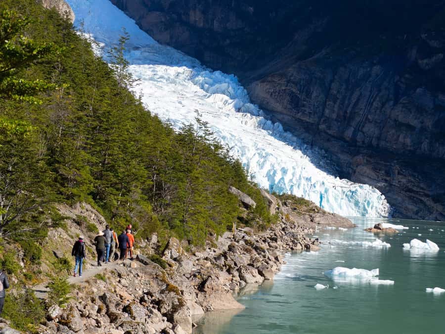 Puero Natales: Glacier Tour with Lunch & Whiskey Aperitif - Balmaceda Glacier from the water at 10:45 a.m.