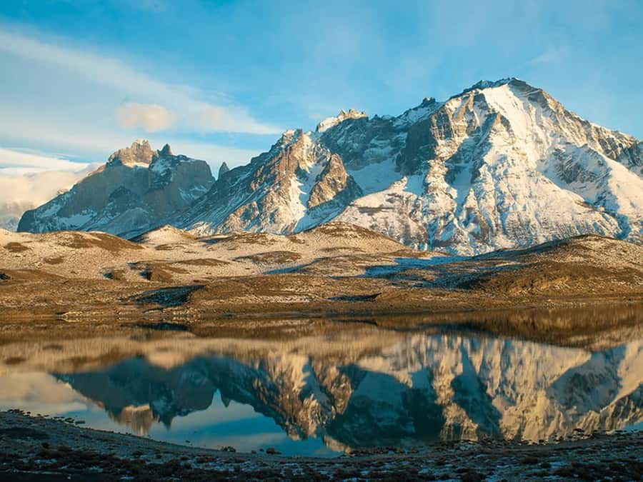 Puerto Natales: Full-Day Torres del Paine Tour - Lake Pehoé and the Paine mountain range