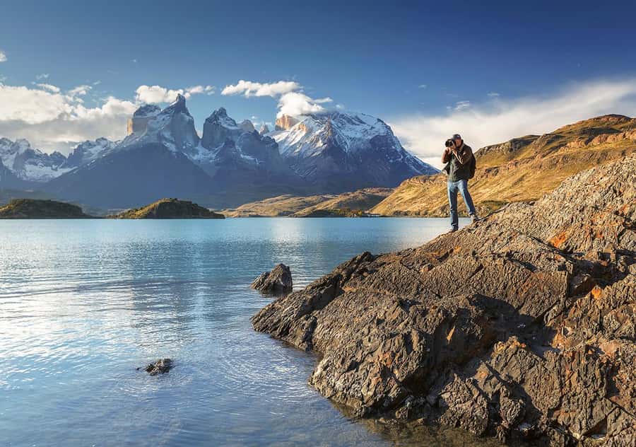 Puerto Natales: Full day tour Torres del Paine National Park - Salto Grande, a short walk to powerful water