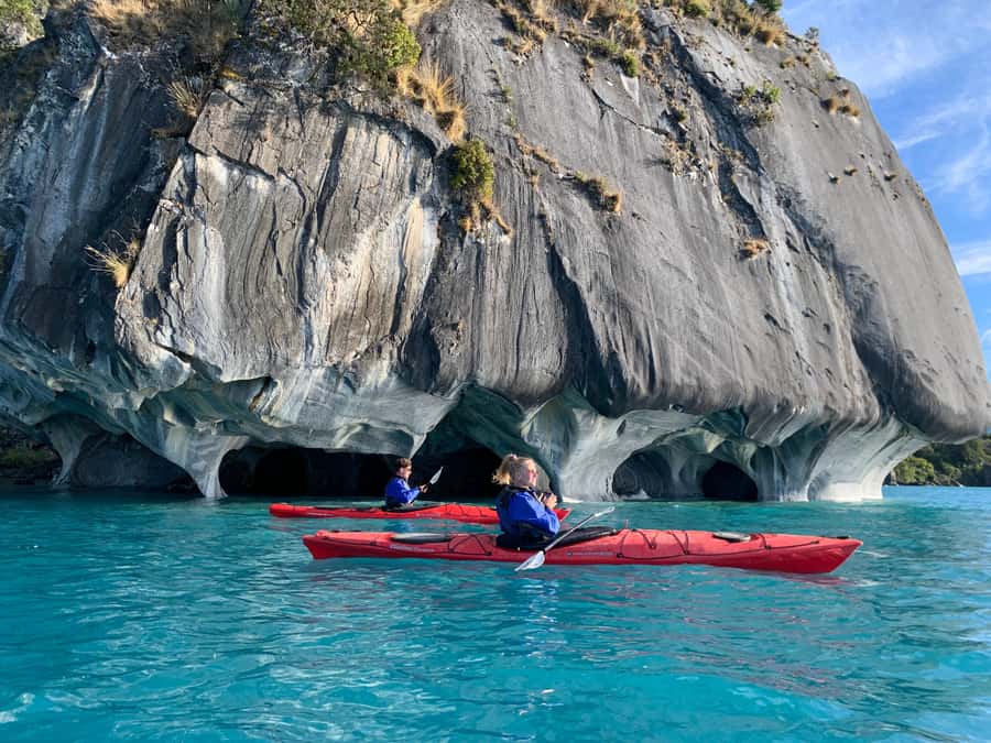 Puerto Rio Tranquilo: Kayak Tour to the Marmol Chapels - From ChileAndes to Zarpe Bay in about 20 minutes