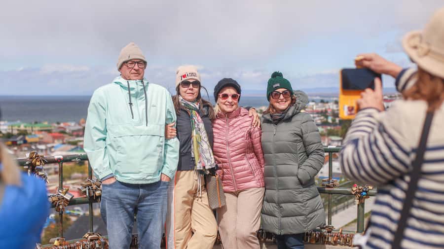 Punta Arenas: City Tour - Looking out from Cerro de la Cruz