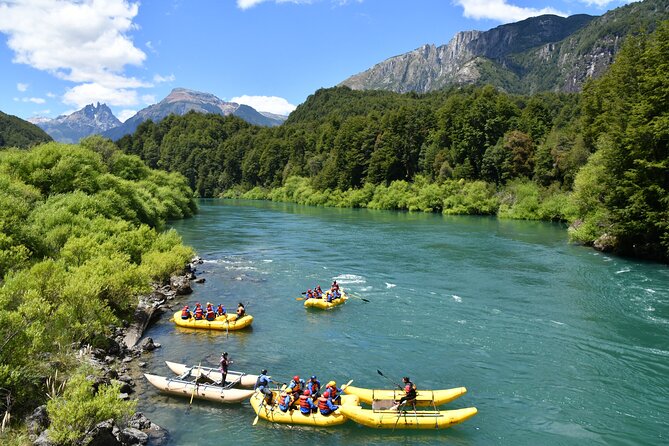 Rafting Futaleufu River Bridge to Bridge Section - The bridge-to-bridge section on the Futaleufú