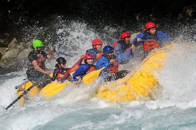 Rafting Futaleufu River Bridge to Bridge Section - Learning the river routine before launch