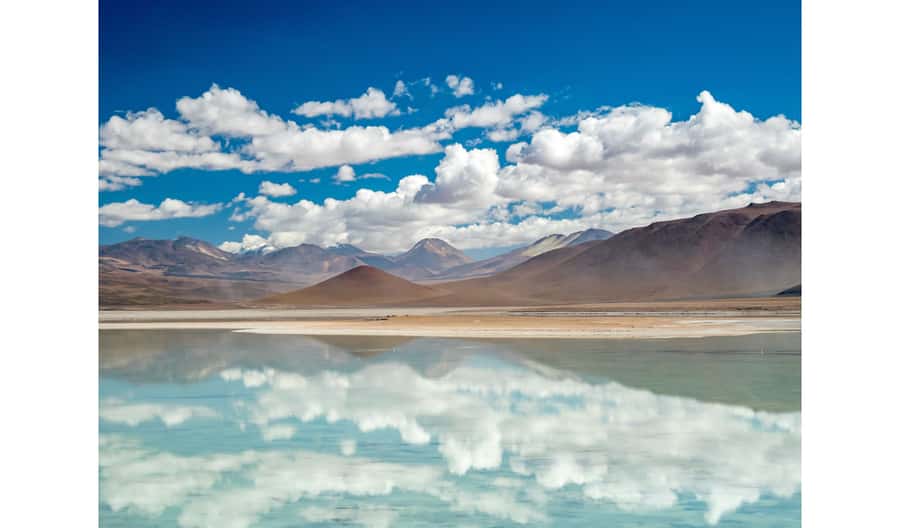 Salar de Atacama and altiplanic lagoons - Miscanti and Miñiques at 4,200 meters