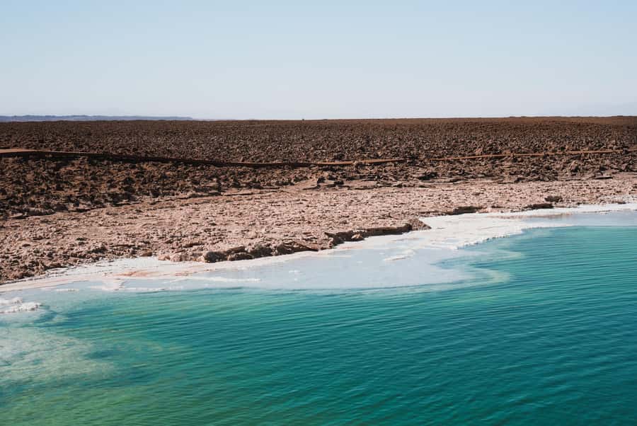 San Pedro Atacama: Baltinache Lagoons - The one-hour ride southeast from San Pedro