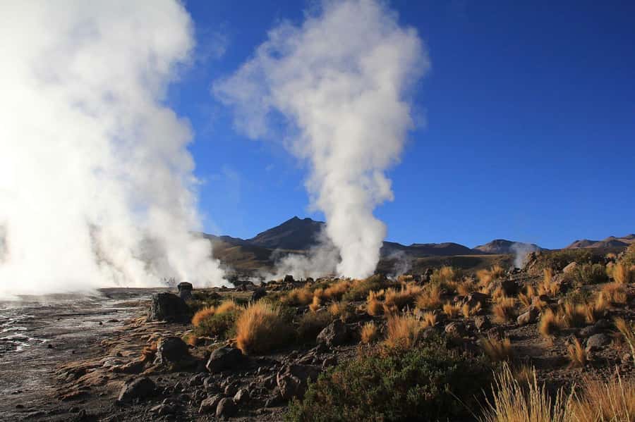 San Pedro de Atacama: Tatio Geysers and Machuca Tour - The two-hour ride from San Pedro