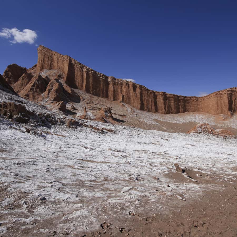 San Pedro de Atacama: Valle de la luna - Salt Mountain and the first close look at the valley