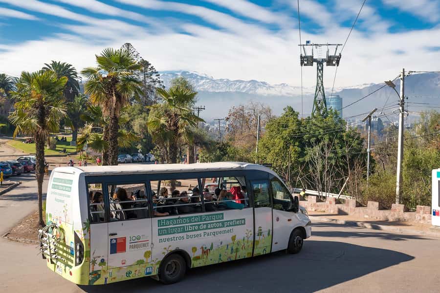 Santiago: 2-Day Hop-On Hop-Off Bus Ticket and Cable Car - Stops 3 and 4: cable car, funicular, and Bellavista