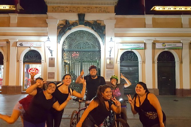 Santiago Evening Bike Tour - Lastarria and Bellavista after dark