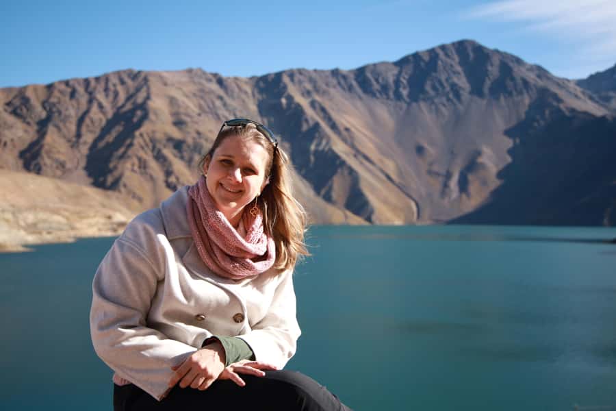 Santiago: Full day Embalse del Yeso, Casa de Chocolate, picnic & Hot Springs - The picnic and the final ride back