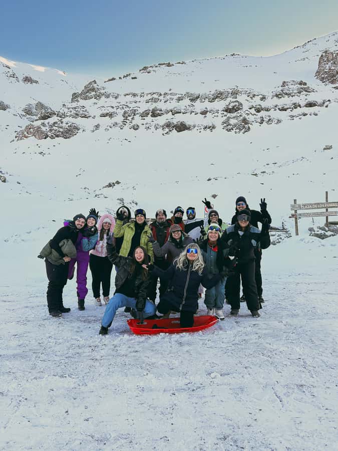 Santiago: Panoramic Snow Tour in Farellones Region. - From Santiago streets to Andean snow