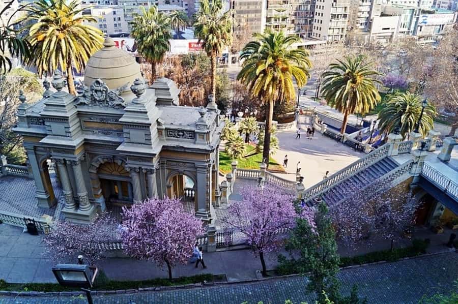 Santiago: The Essentials City Tour & Optional Concha y Toro - Santa Lucia Hill and the Huelén viewpoint