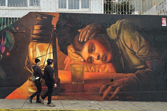 Street Art in Valparaiso and Wines in Casablanca from Santiago - Caleta Portales brings you to the working coast