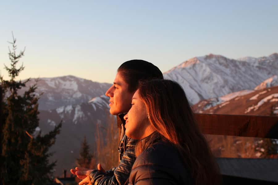Sunset over the Andes Mountains - What makes this Andes outing worth six hours