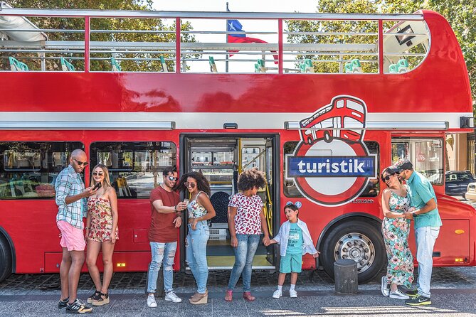Tourist bus around Santiago for a day - Stops 3 and 4: Cable car, funicular, and San Cristóbal Hill