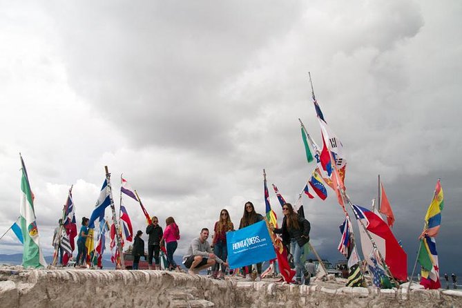 Uyuni Salt Flats 4-days tour from Atacama> private room available - Day one: lagoons, hot springs, geysers, and flamingos